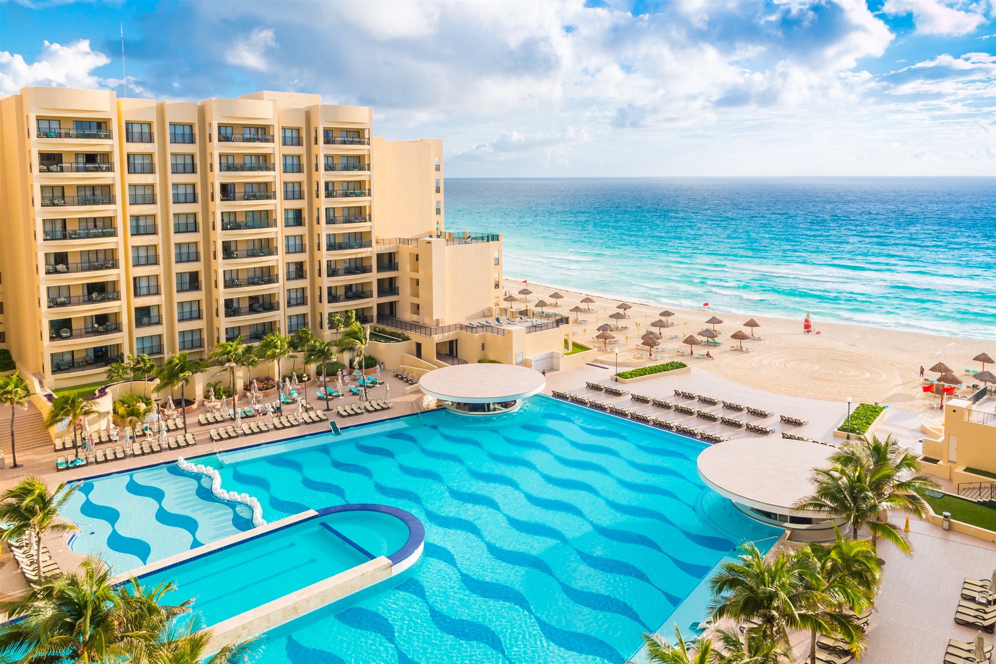 Luxury beachfront all-inclusive resort